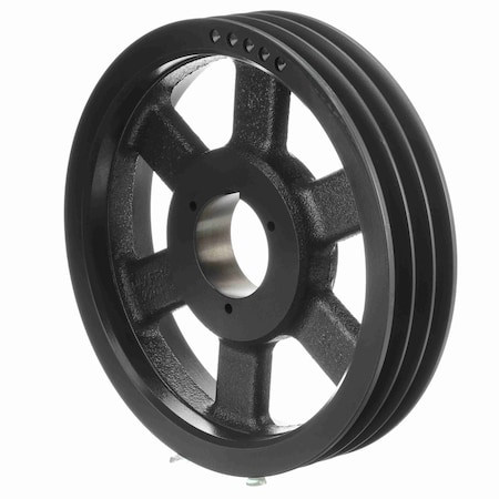 Browning 3 Groove Cast Iron Bushed Bore Multiple Sheave, 3B5V110 3B5V110